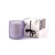 كوب شمع بأوركيد و جوجوبا بنفسجي