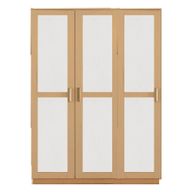 Double Tone Wardrobe - 140 cm