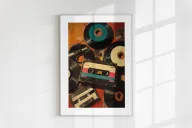 Vintage Record Eclectic Print