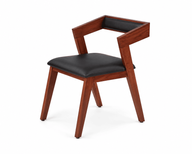 Clucks Squared Dining Chair- Fine Upholstered Seat