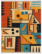Mirage Cubist Chenille Rug