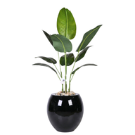 Artificial Bird of Paradise Tree With a Pula Pot