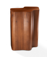 Rhythm Side Table - Natural Wood - Distinctive Design
