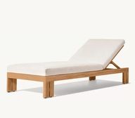 Oxford Sunbed-Pitch pine Outdoor