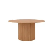 Reesa Dining Table – Modern Round Wood Design