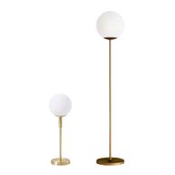 Hollie Floor Lamp and Table Lamp  Set - 2 pieces - Gold - YL.BUN.3