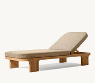 Rome Sunbed Wood