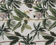 Green Jungle Linen Placemats (Set of 2)