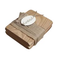 Grateful Ribboned Beige Book Decoration