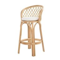 كرسي بار من البامبو الطبيعي