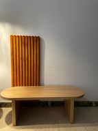 Scandi Elegant Oak Wood Bench