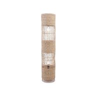 Rattan & Steel Floor Lamp - NBC42