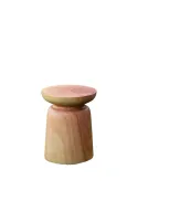 Mali Wooden Stool\ Side Table - Sturdy Base
