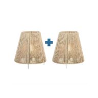 Boho Rope Table Lamps – Set of 2 - A119