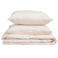 Percale Duvet Cover Set- Runway Beige (King)