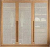 Cane Paneled Wardrobe