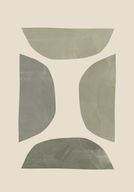Olive Frame Prints Set