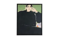 The Pause – Framed Carpet Wall Art