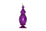 وعاء زجاجي بنفسجي إسلامي YL-A-3003