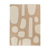 Patches Handwoven Wool Rug – Abstract Pebble Design