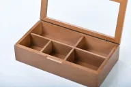 Tea Box - Large | Beech | 6 compartments (equally spaced)