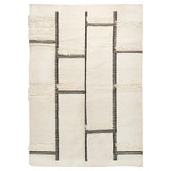 Alba Wool Rug - Handwoven New Zealand Wool With Cotton Base