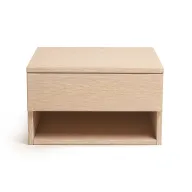 طاولة سرير لامينيت مزودة بدرج