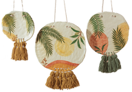 Santaria Hanging Wall Plates Set