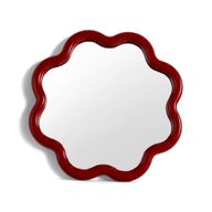 مرآة فلورا بإطار مموج – لمسة جريئة للديكور العصري