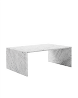 طاولة قهوة فلوتد من رخام كرارة الفاخر