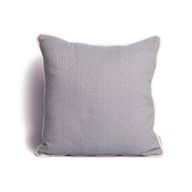 El Leila Cushion (Steel Blue X Greige)