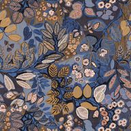 Casamance Wallpaper-Belle De Nuit(Indigo)