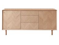 Chevron Sideboard - Practical Doors And Drawers