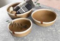 Bethan Woven set of 3 jute plates