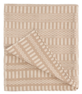 Beige Dash Bed Cover