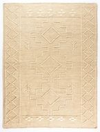 Ame Cotton & Wool Handwoven Geometric Rug