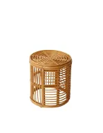 Claire Mini -  Bamboo Side Table - Round Design - Net Body