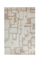Serene Mosaic Hand-Tufted Wool Blend Rug