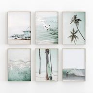 Beach Prints Set of 6