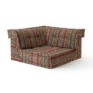 مقعد زاوية كينجي – فوم عالي الكثافة – قطيفة مطبوع