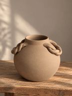 “Elarie” handmade pottery vase