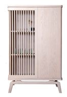 Storage Unit - Natural Oak Veneer & Beech Wood Strips