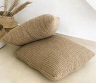 Savanna Jute Floor Pillow