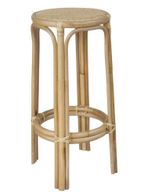 كرسي بار من البامبو الطبيعي