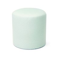 Machu Round Pouf - Fully Upholstered with fabric