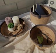 مجموعة من المنظمات المنسوجه من الجوت