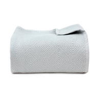 كوفرتة جاكارد رمادي فاتح جيميتريك