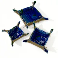 أطباق خيامية من الخيش – منسوج يدويًا