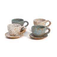 Marble Espresso Cups - Set of 8