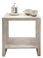 Mandella Night Table With Open Shelf Design